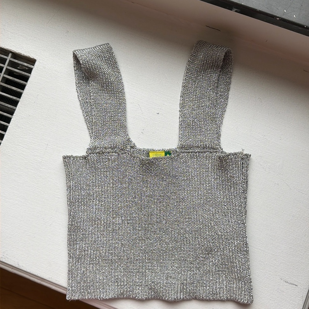 Farm Rio Glitter Knit Top